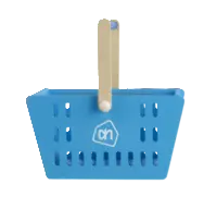 AH Houten winkelmandje