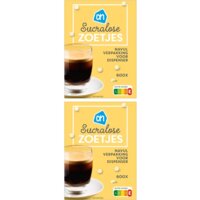 Een afbeelding van AH Sucralose zoetjes navul 2-pack
