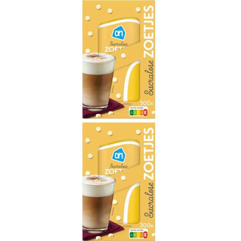 Een afbeelding van AH Sucralose zoetjes 2-pack