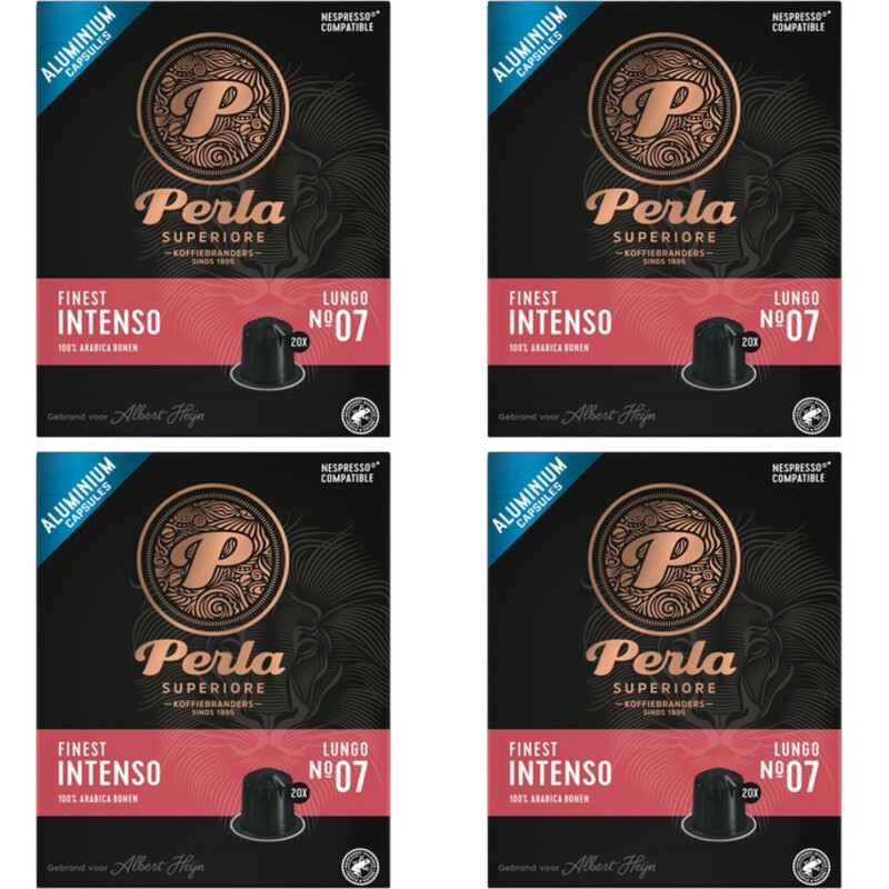 Een afbeelding van Perla Superiore Finest intenso lungo capsules 4-pack