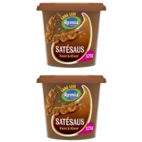 Een afbeelding van Remia Satesaus kant & klaar 2-pack