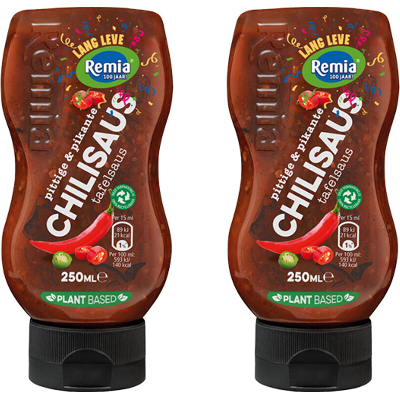 Een afbeelding van Remia Chili tafelsaus 2-pack