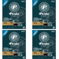 Een afbeelding van Perla Huisblends Espresso ristretto capsules 4-pack