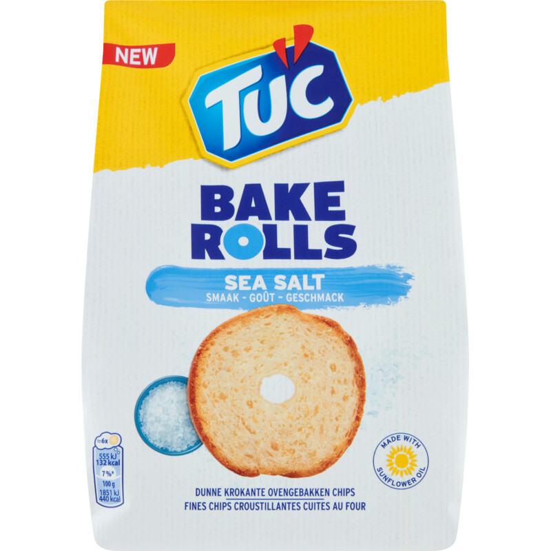 Tuc Bake rolls sea salt