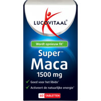 Een afbeelding van Lucovitaal Super maca 1500mg