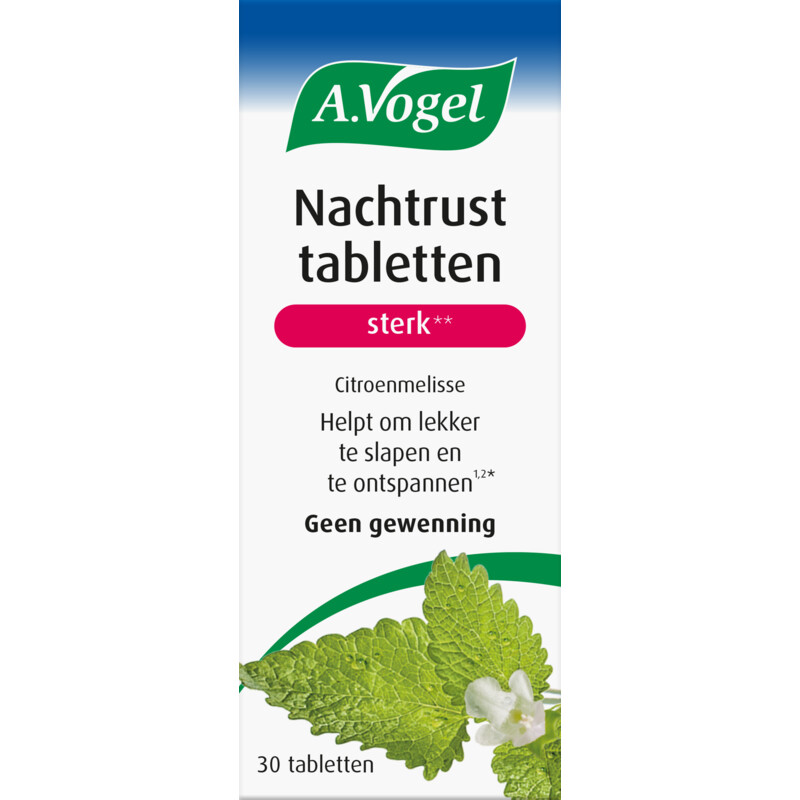Een afbeelding van A.Vogel Dormeasan citroenmelisse nachtrust