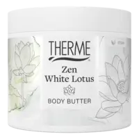 Therme Zen white lotus body butter