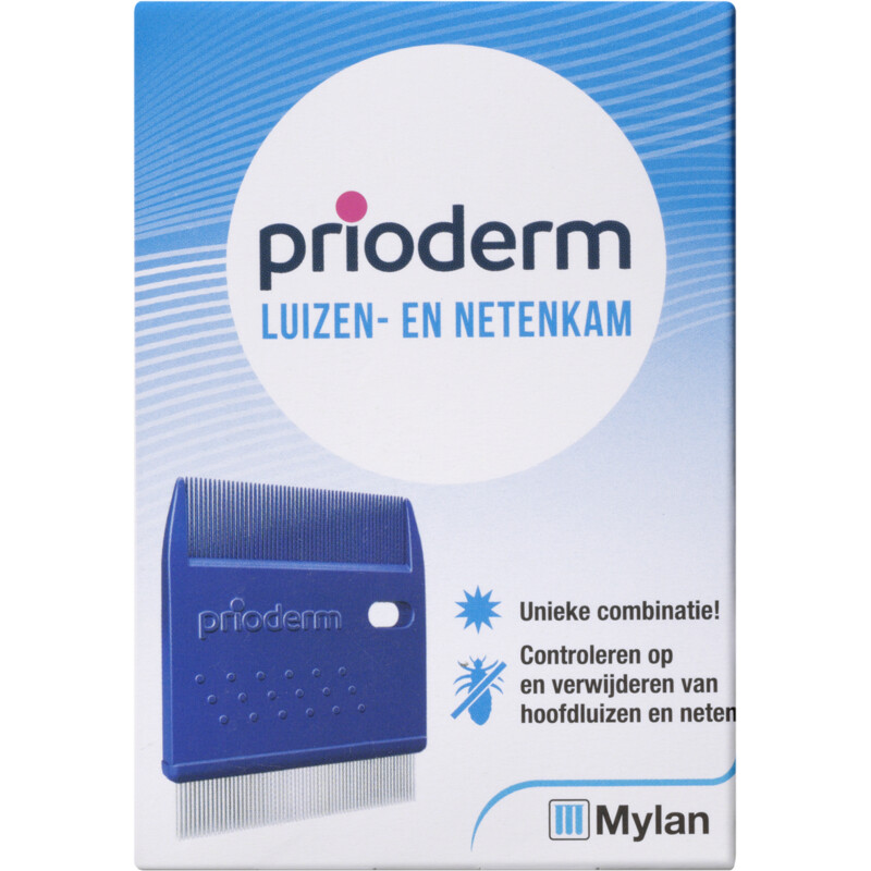 Een afbeelding van Prioderm Luizen- & netenkam