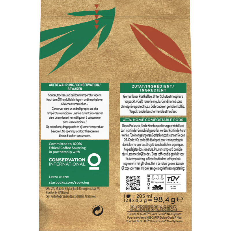 Een afbeelding van Nescafé Dolce Gusto Neo breakfast blend Americano Capsules