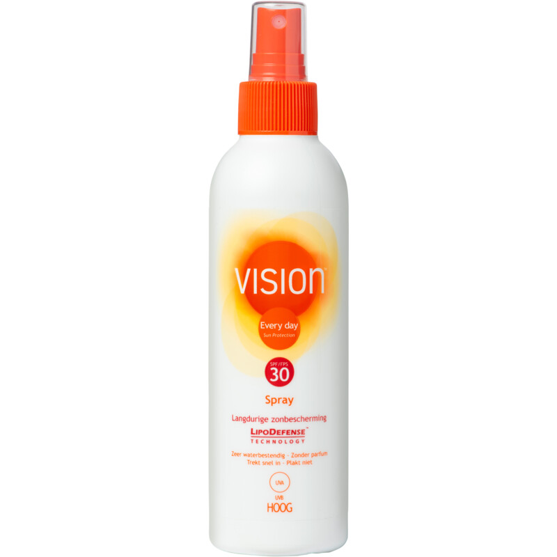 Een afbeelding van Vision Every day zonbescherming spray spf30