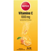 Een afbeelding van Roter Vitamine C 1000mg abrikoos bruistablet