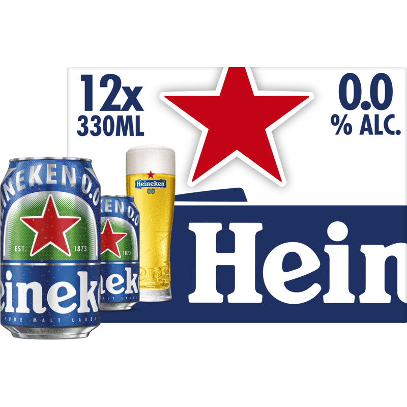 Een afbeelding van Heineken Pilsner 0.0% 12-pack