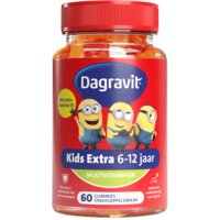 Een afbeelding van Dagravit Kids xtra multivitaminen 6-12 jaar