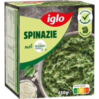 Een afbeelding van Iglo Spinazie met boursin