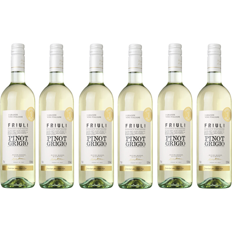 Een afbeelding van AH Excellent Selectie pinot grigio 6 flessen