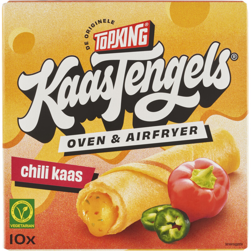 Een afbeelding van Topking KaasTengels oven & airfryer chili kaas