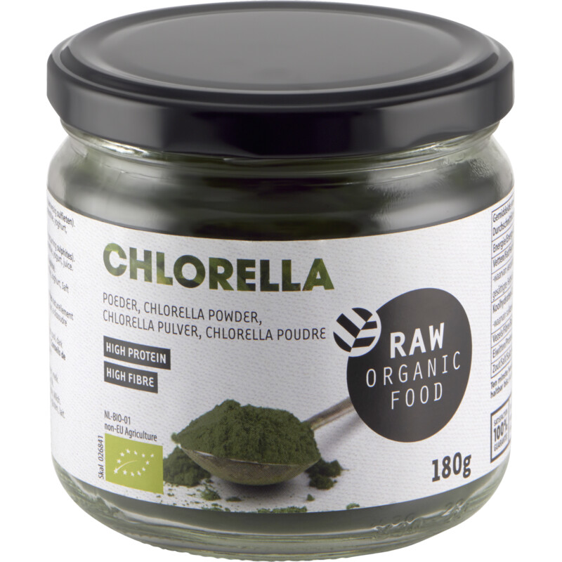 Een afbeelding van Raw Organic Food Chlorella poeder