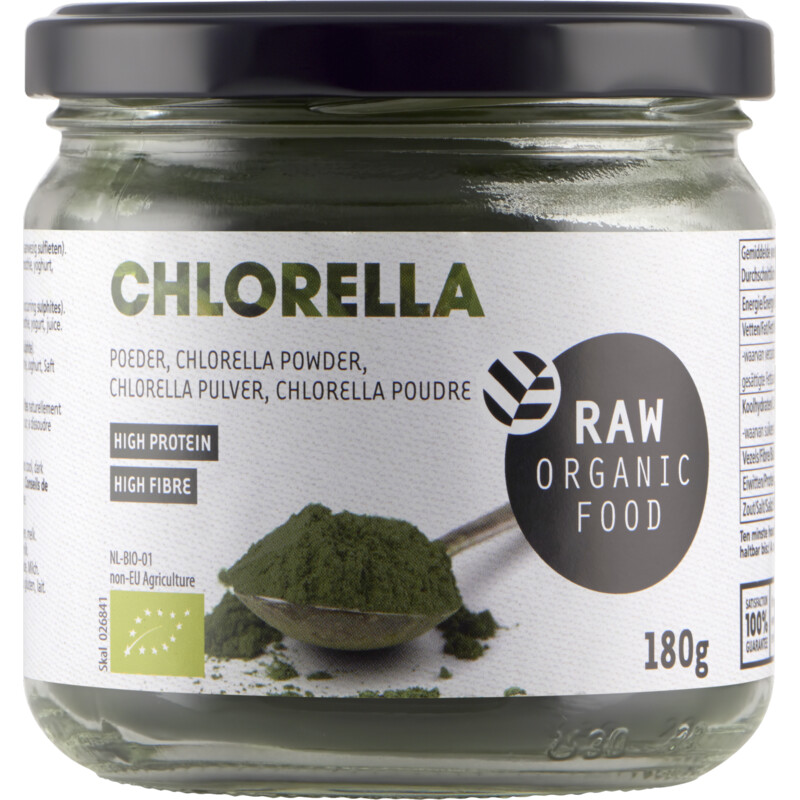 Een afbeelding van Raw Organic Food Chlorella poeder