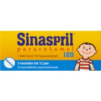 Een afbeelding van Sinaspril Paracetamol 120 mg