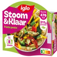 Een afbeelding van Iglo Stoom & klaar pasta pesto
