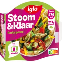 Een afbeelding van Iglo Stoom & klaar pasta pesto