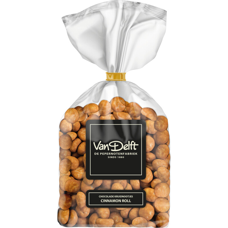 Een afbeelding van Van Delft Chocolade kruidnootjes cinnamon roll