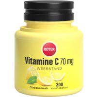 Een afbeelding van Roter Vitamine C 70mg kauwtabletten citroen