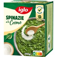 Een afbeelding van Iglo Spinazie à la crème