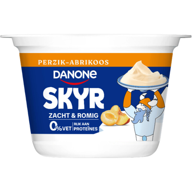 Een afbeelding van Danone Skyr perzik abrikoos