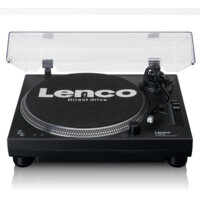 Een afbeelding van Lenco Platenspeler BT + speakerset LS-300WD