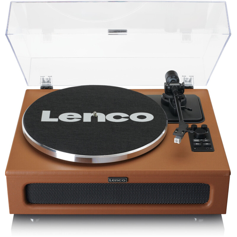 Een afbeelding van Lenco Platenspeler BT + speaker lS-430BN