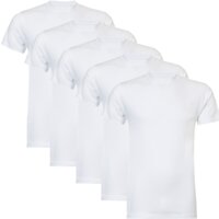 Een afbeelding van Ten Cate 3x 2-pack t-shirt wit XXL
