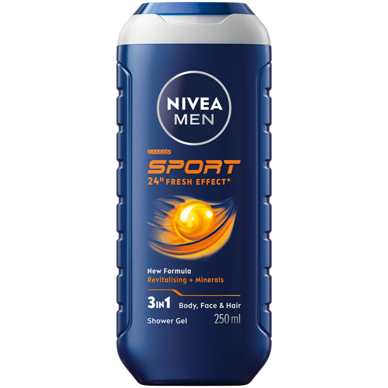 Een afbeelding van NIVEA Men sport fresh effect shower gel