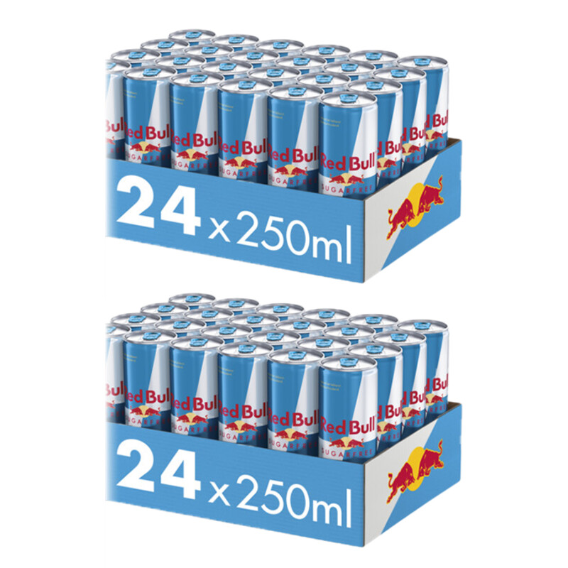 Een afbeelding van Red Bull Energy drink suikervrij 48-pack