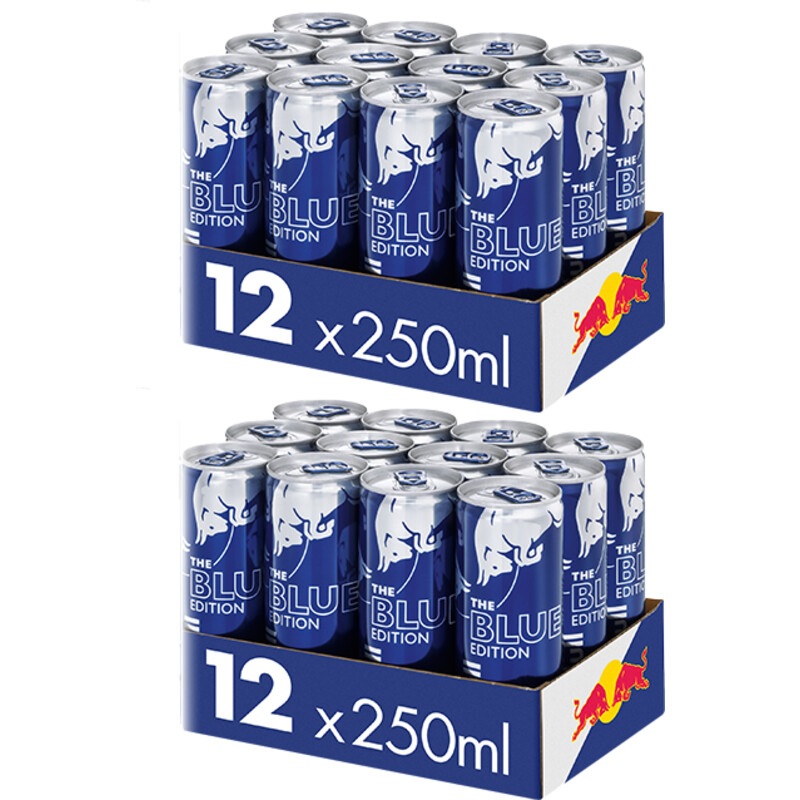 Een afbeelding van Red Bull Energy drink bosbes 2x 12-pack