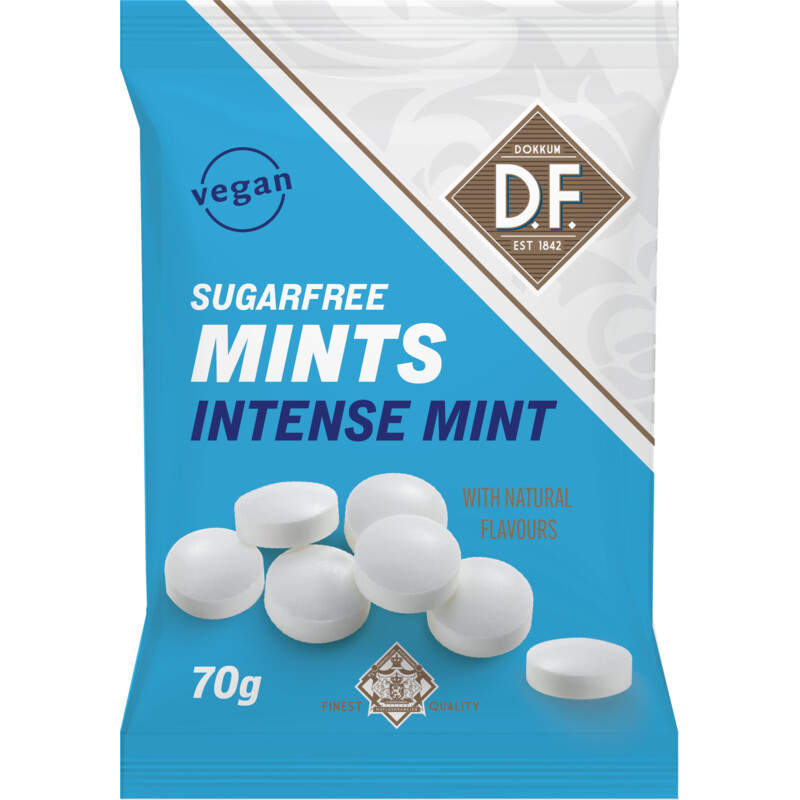 Een afbeelding van D.F. Intense mint suikervrij