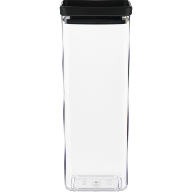 Een afbeelding van Brabantia Tasty+ voorraadbus dark grey 2,5 liter
