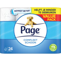 Een afbeelding van Page Compleet schoon toiletpapier voordeelpak