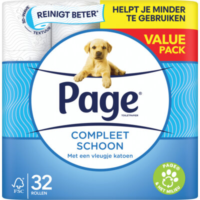 pdp-image-Page Compleet schoon toiletpapier voordeelpak