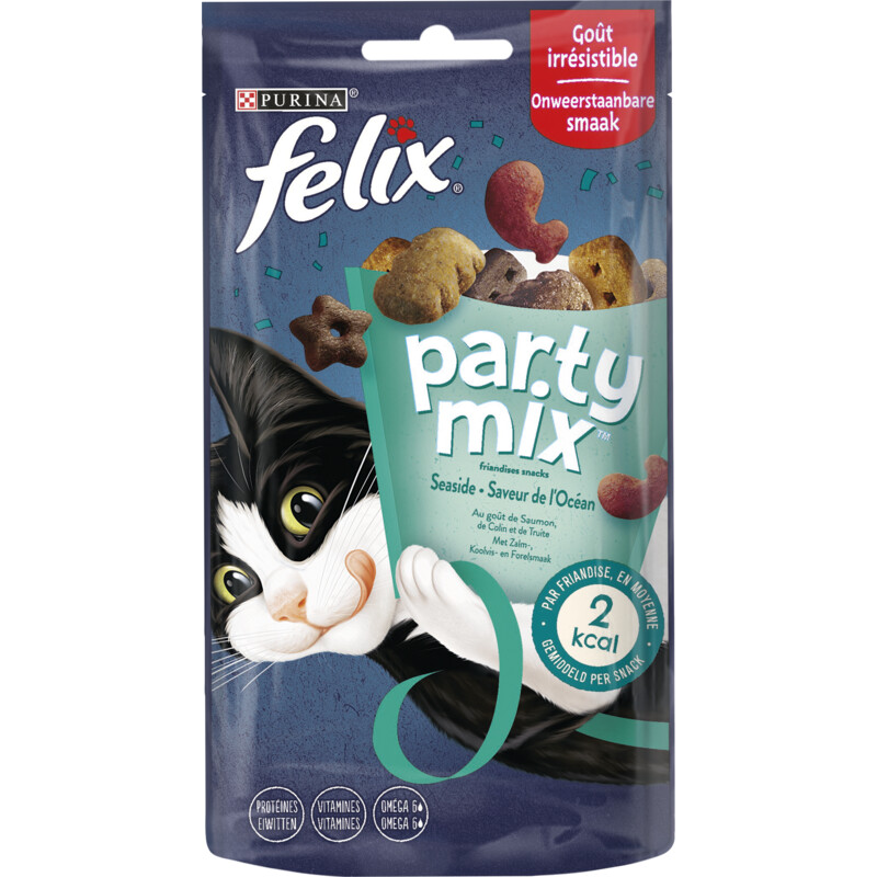 Een afbeelding van Felix Party mix seaside kattensnack