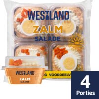 Een afbeelding van Westland Zalm slaatje voordeelverpakking