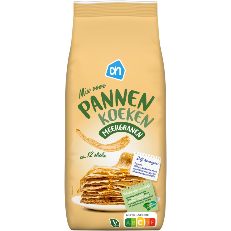 Een afbeelding van AH Mix voor pannenkoeken meergranen