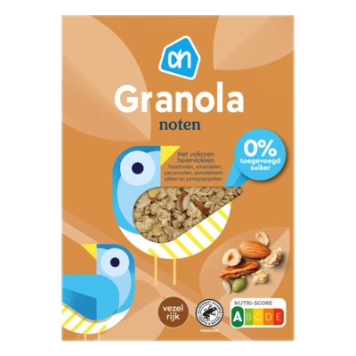 pdp-image-AH Granola noten 0% toegevoegd suiker