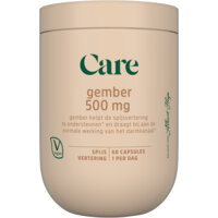 Een afbeelding van Care Gemberpoeder 500mg