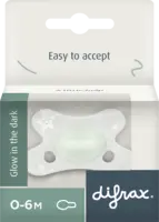 Difrax Glow in the dark fopspeen 0-6m