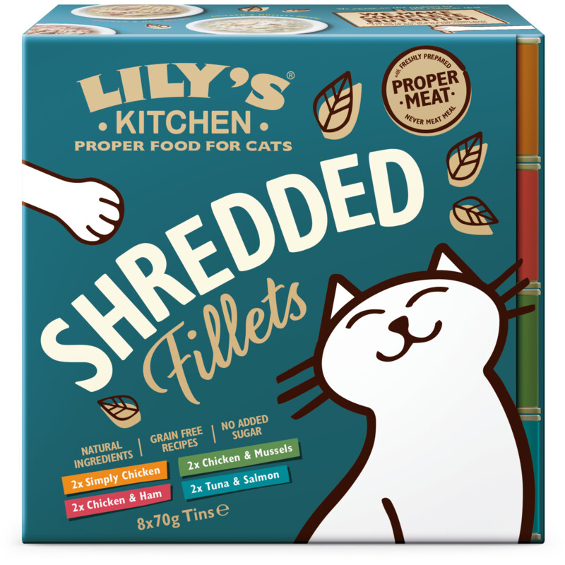 Een afbeelding van Lily's Kitchen Filets in saus diverse smaken 8-pack