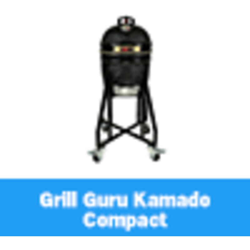 Een afbeelding van Grill Guru Kamado compact black high stand