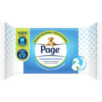Een afbeelding van Page Compleet schoon vochtig toiletpapier
