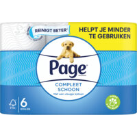 Een afbeelding van Page Compleet schoon toiletpapier