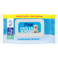 Een afbeelding van Page Vochtig compleet schoon maxi pack